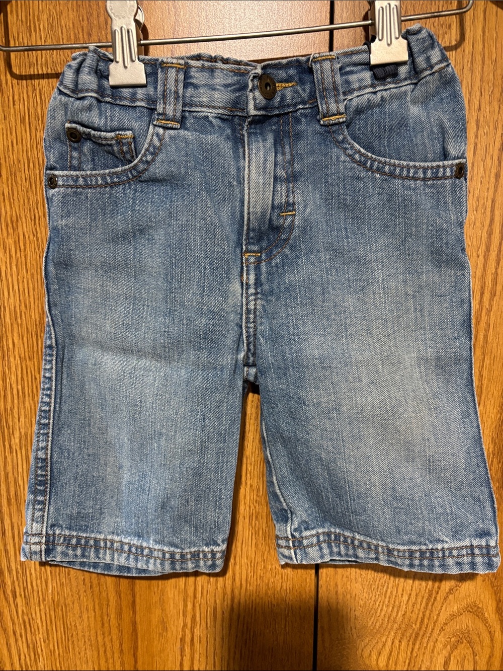 Wrangler Light Blue Kids Denim Shorts